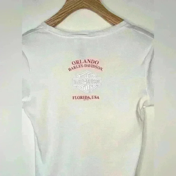 Harley-Davidson women’s tee , sz medium - Picture 3 of 4